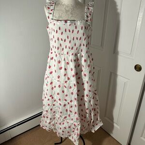 J.Crew Strawberry Print dress